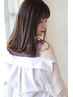 髪質改善アマトラTR-カシミア- +カット+艶カラー(リタッチ)¥8470