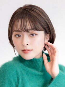リトル ニア 町田(little×near) 耳掛けショートボブ