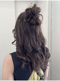 ☆chouchou☆おだんごハーフアップ