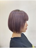 ダスティピンクなボブ。9.24
