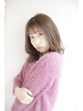 アフロディーテ 銀座(APHRODITE GINZA) 黒髪/グレーベージュ/レイヤーロング/前髪パーマ/銀座