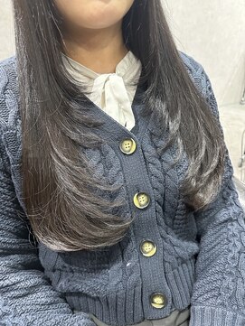 エースヘアー(A.hair) レイヤーカット/ワンカール/暗めグレージュ