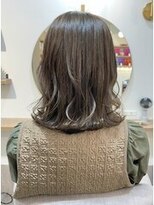 シア 新越谷店(SHEER)&nbsp;外ハネボブ/オリーブグレージュ