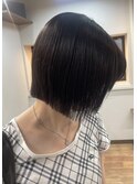 きりっぱなしボブスタイル
