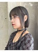 ブリーチ 学割 オリーブベージュ レイヤーカット リタッチ 359