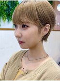 30代40代50代大人ナチュラルレイヤーショートボブ
