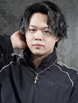 プレミアムバーバー 新宿店(PREMIUM BARBER produce by HIRO GINZA)&nbsp;ツイスパセンターパートウルフ