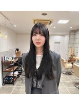 シンス(Since)&nbsp;レイヤー/ロングレイヤー/ナチュラル/透明感/オリーブグレージュ