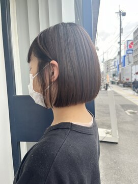ヘアスペースブルーム エボリューション 庄内店(HAIR SPACE BLOOM evolution) 【庄内店/カット】丸みボブ/前下がりボブ/10代 20代