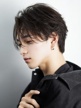 オーシャントーキョー 渋谷(OCEAN TOKYO) フェザーパーマ韓国ヘア刈り上げセンターパートシャドウパーマ