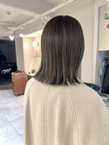 ネオリーブアイム 横浜西口店(Neolive aim)&nbsp;切りっぱなしボブ　ぱつっとボブ　グレージュカラー