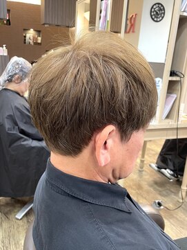 アルターリール(aL ter Rire) 韓国マッシュ/スパイキーショート/ブルーブラック[鎌取］中村