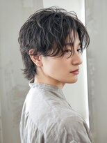 ヘアサロン エフ 渋谷(F) #ウルフカット#メンズウルフ#フェザーパーマ
