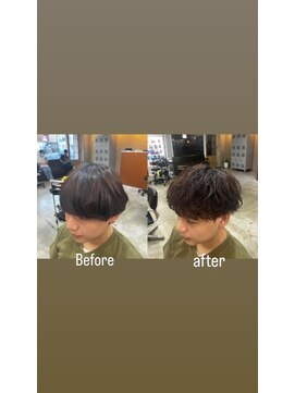 メンズサロン エピックバイファン 竹ノ塚(epc by F.U.N) シャドウパーマ