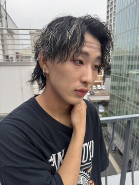 ロンド ローガン 名駅(Lond LOGAN) メンズツイストスパイラル×ホワイトメッシュ