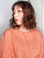 カバーヘア ブリス 大宮西口(COVER HAIR bliss) 前髪パーマ切りっぱなし抜け感ウェットヘアp1大宮20代30代40代