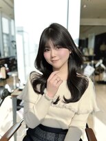 アマトウキョウスマートサロン(AMA TOKYO×Smart Salon)&nbsp;くびれミディ/顔まわりカット/くびれ巻き/レイヤーカット