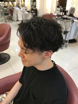 クオリス 上福岡店(QUALIS) 秋◎ツイストスパイラルパーマ×ツーブロック爽やか