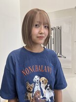 ケシキ大名(keshiki)&nbsp;ホワイトベージュ / アンブレラカラー / AMI