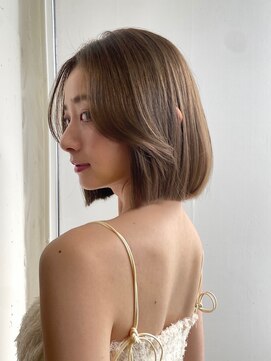 コート 表参道(Cote) Cote 美髪/オリーブベージュ/セミディ/カットレイヤーボブ