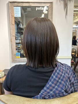 ポタム 東中野(potamu) レイヤーボブ