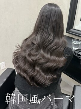 エース 梅田(ace) コテ巻き風パーマ /韓国風パーマ/デジタルパーマ/レイヤーカット