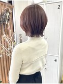 ハッシュカット×ブラウン