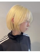 ロイス 渋谷(ROIS)&nbsp;ブロンドカラー/レイヤーボブ/ボブカット/ケアブリーチ