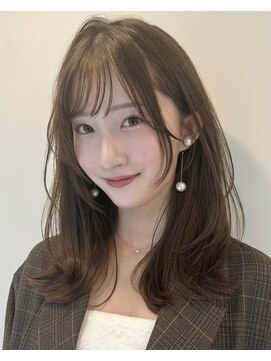 ノネル(nonel.) 透明感カラー/レイヤーカット/小顔カット/ダブルカラー