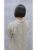 大人ツヤ感ナチュラルミニボブ
