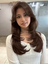 エッセンザ 梅田(ESSENZA)&nbsp;レイヤーカットレイヤースタイル海外レイヤーバタフライレイヤー