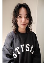 ノラギンザユー(NORA GINZA/U) レイヤーパーマレイヤーカット顔周りレイヤーくせ毛パーマ
