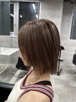 ルイス(L'wis)&nbsp;ストリートボブレイヤー＋ミルキーグレージュ♪朝長