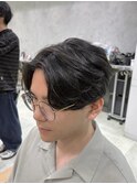 《ビジネススタイルにも◎》毛流れセンターパート