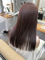 エニィ 錦糸町(enny)&nbsp;肌を明るく魅せる、ツヤ感ピンクブラウン