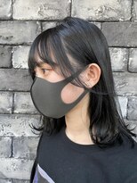 hyon myon/RISEbyREVO 綾瀬店【ヒョンミョン】&nbsp;ハッシュカット/デザインカラー/グレージュ[綾瀬駅/韓国ヘア]