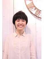 ヘアメイク カン プラスエフ(HAIR MAKE KANN+f)&nbsp;ガーリーショートのナチュラルストレート