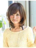 アフロート ディル(AFLOAT D'L)&nbsp;《AFLOATディル裕二朗》小顔デザインボリュームセミディヘア