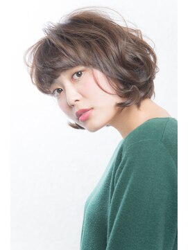 ヘアーアンドメイク アズール 志木店(Hair&Make Azur) 【Azur志木】 グレージュ シースルーボブ