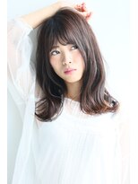 ヘアーサロンデフォーエバールークス(hairsalon de Forever Lux)&nbsp;【齋藤スタイル】フレンチショコラブラウン×ふわミディ