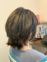 クロムヘアー(CHROME HAIR) 外ハネショートウルフ