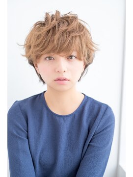 ラミ(L'ami) 【東 純平】くせ毛風 ニュアンスカール ショート