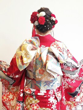 アットウィルヘアー(at will hair) 華煌めくヘアアレンジ/成田/へアレンジ/成人式/卒業式/結婚式