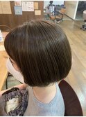 収まり重視！お手入れ簡単ボブスタイル！