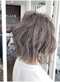 地毛から作るハイ透明感!!暗めブラウンアッシュ【BLAZE 大庭】
