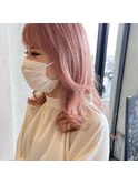 透明感ピンクベージュ♪