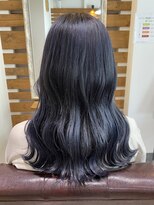 ルー(loup)&nbsp;ブルーラベンダー/ブルージュ/ダブルカラー/髪質改善/天神/大名