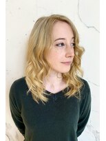 ウノプリール 西梅田ハービスプラザ店(uno pulir)&nbsp;blonde hair style