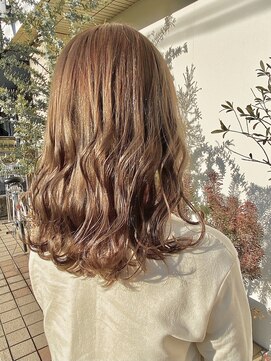 トリート 妙典店(TREAT) ベージュカラー×ゆる巻き_TREAT妙典