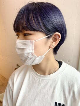 エイト 福岡天神店(EIGHT fukuoka) コンパクトネイビーショート